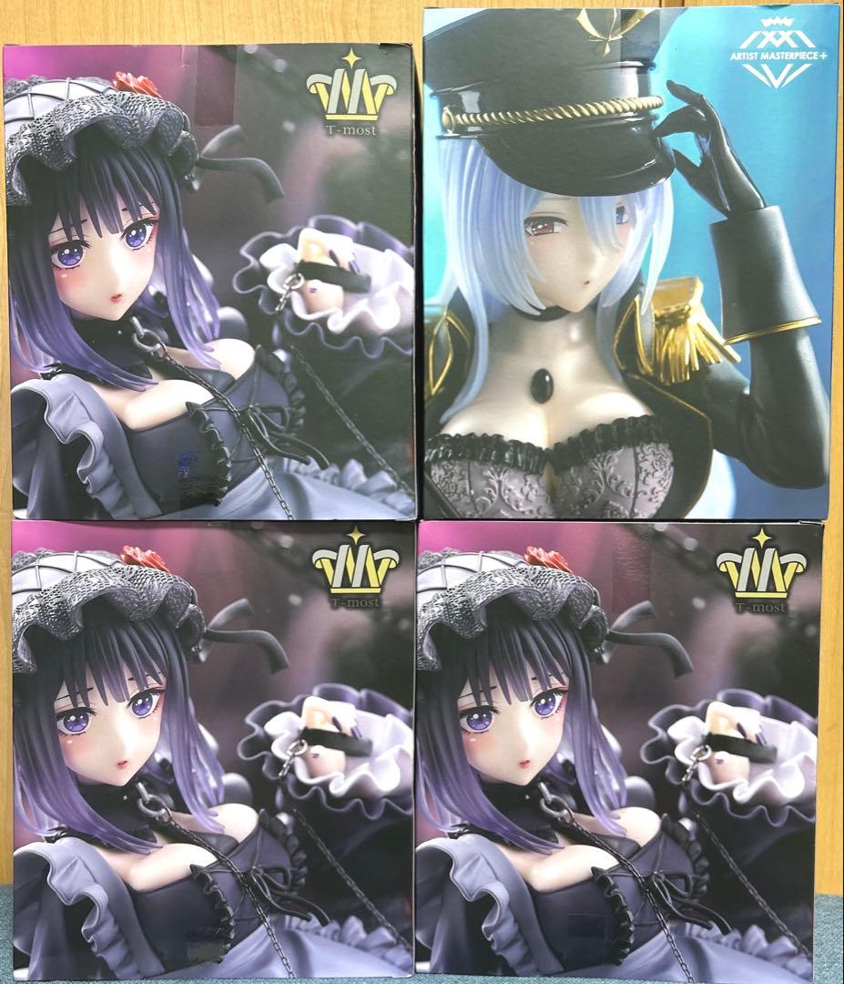 着せ恋 喜多川海夢 黒江雫ブラックロベリアver.フィギュア 4体セット