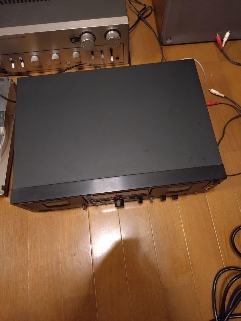 TEAC Wカセットデッキ　W-6000R 動作品
