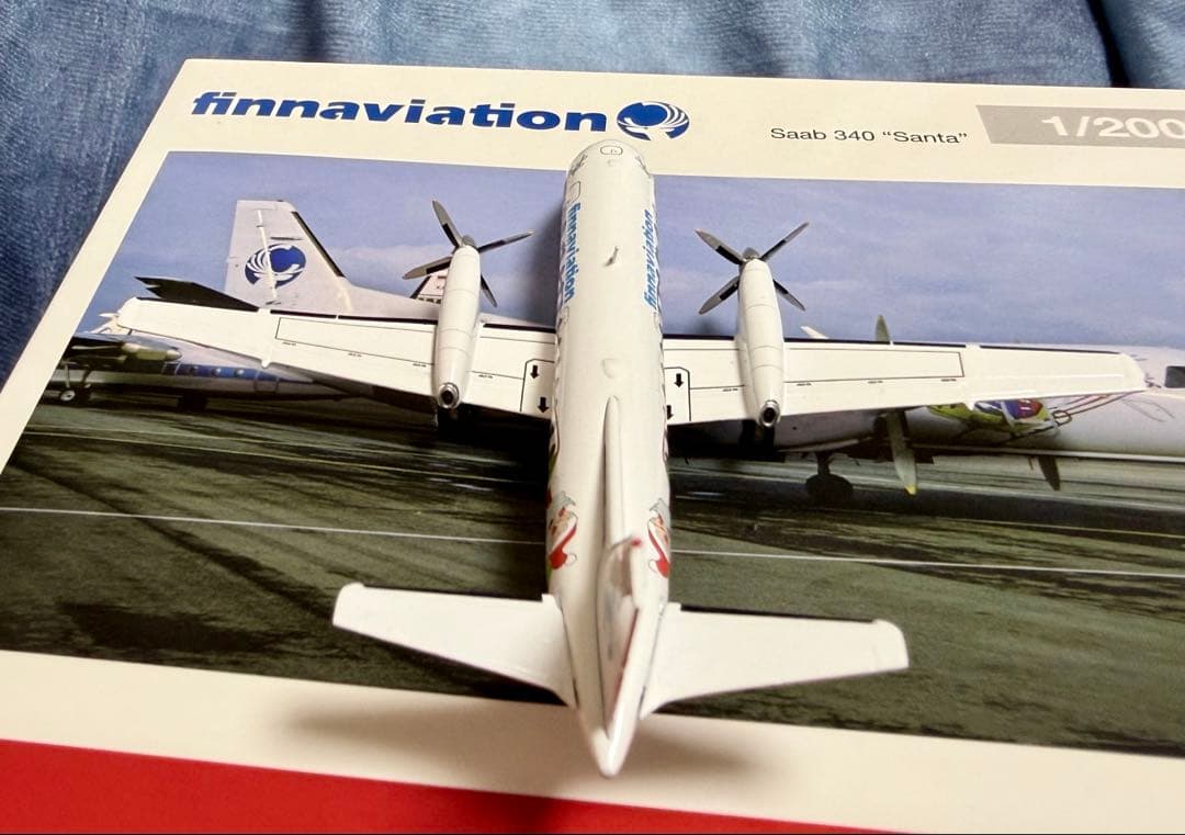 フィンエアー SAAB 340 サンタクロース 1/200 “Santa”