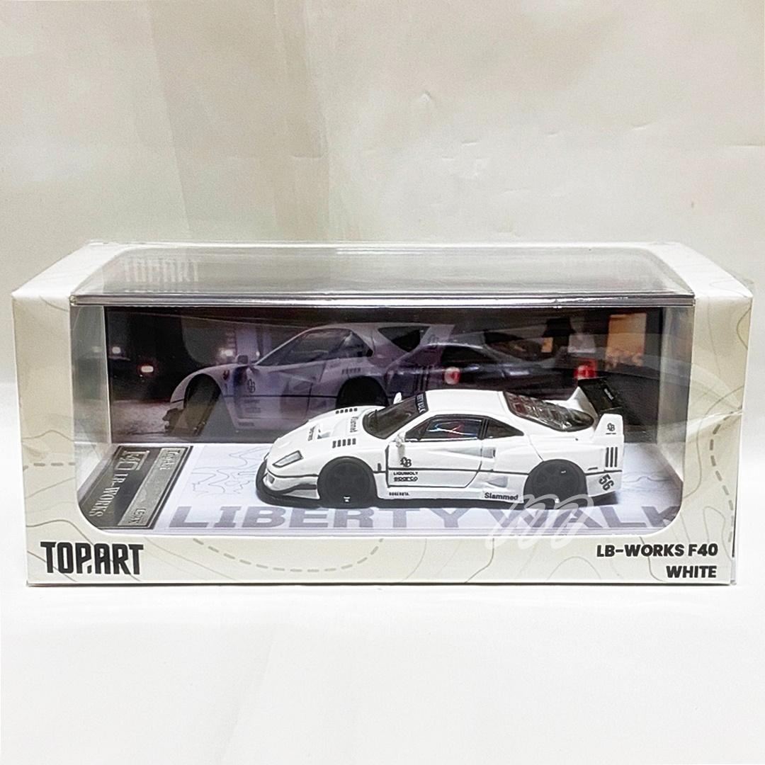 ⭐️Top Art 1/64 LBWK仕様 FERRARI F40 ホワイト⭐️