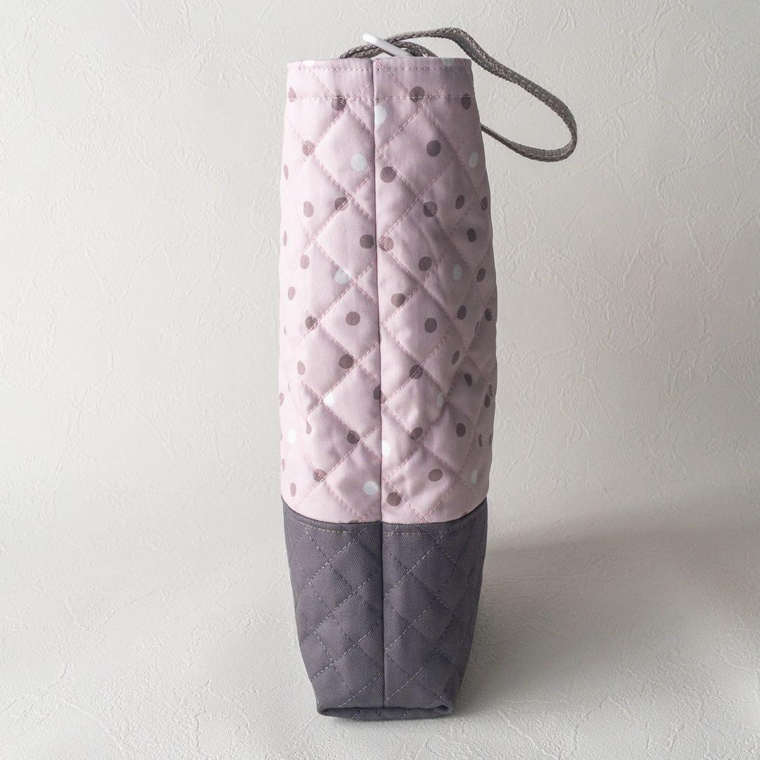 【撥水/抗菌防臭】入園入学3点セット（くすみピンク×ドット）　テディベア♪