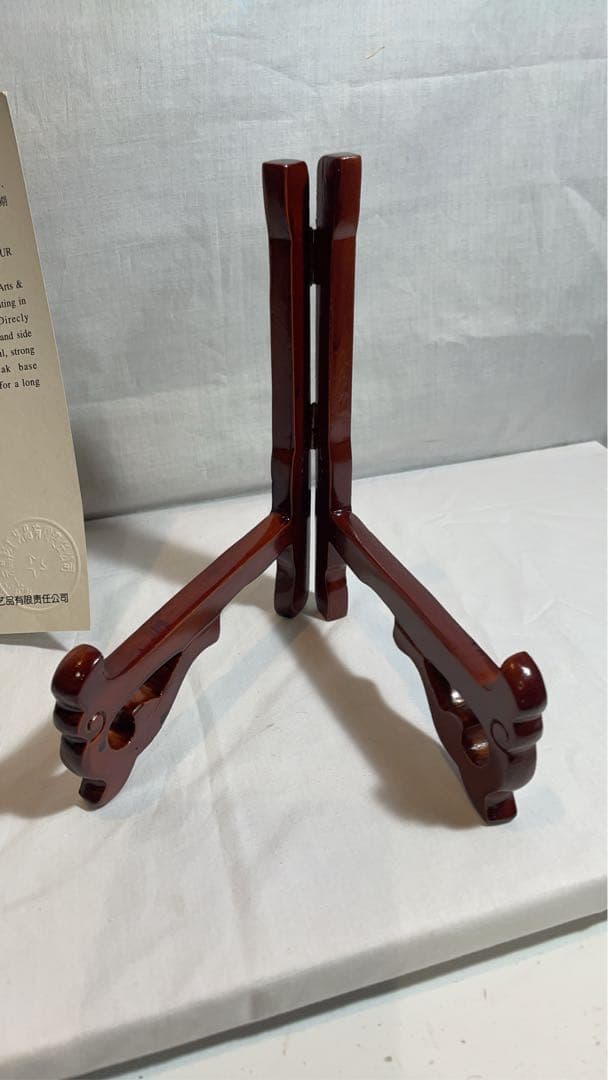 中国古美術・陶磁器の中皿・風景絵・置物茶道具