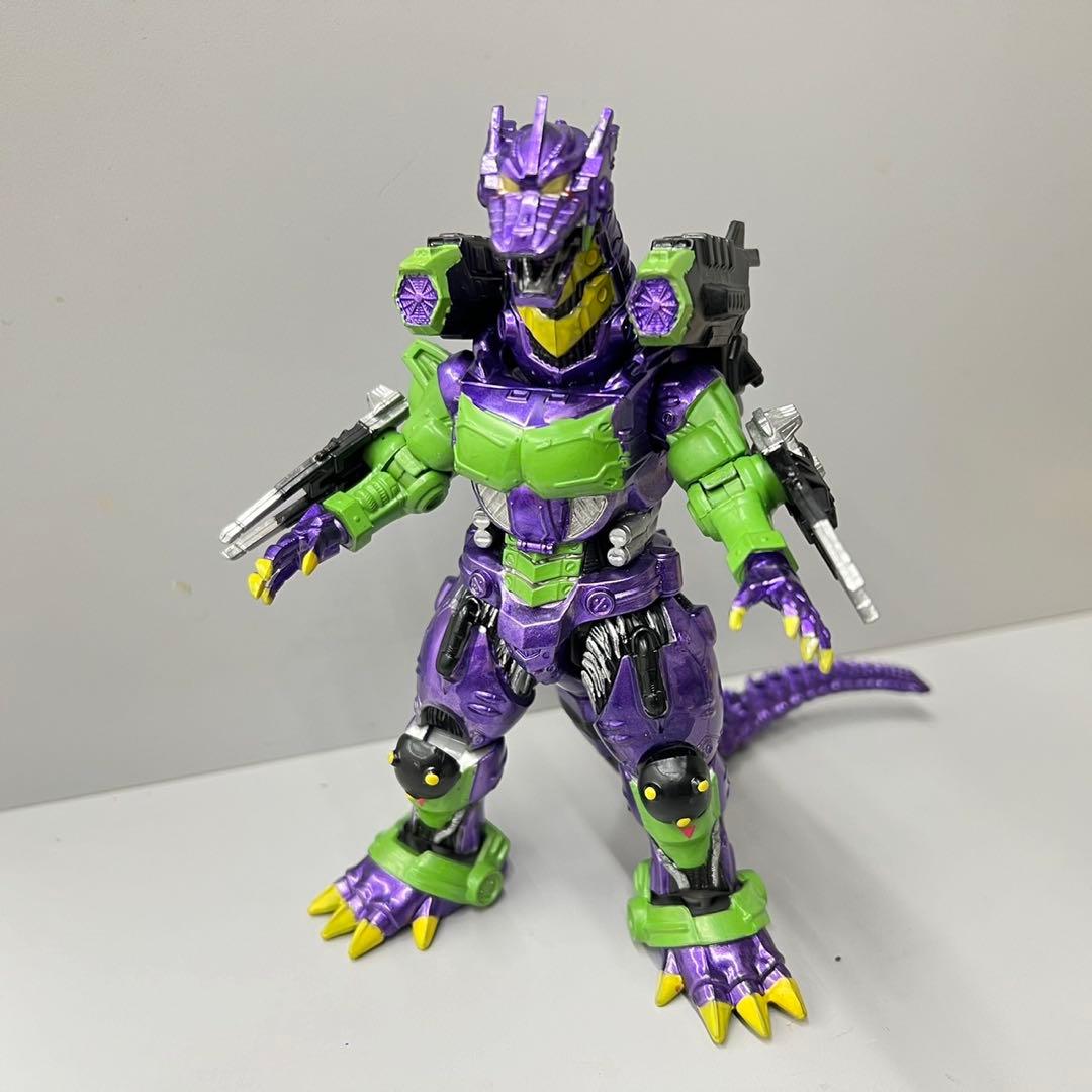 ゴジラアクションフィギュア　3式機龍　 重武装型 エヴァ塗装