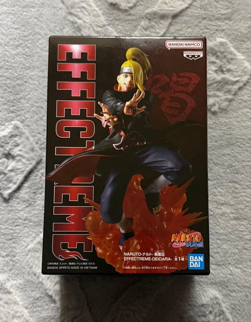 NARUTO ナルト EFFECTREME サソリ デイダラ カクズ 3点セット