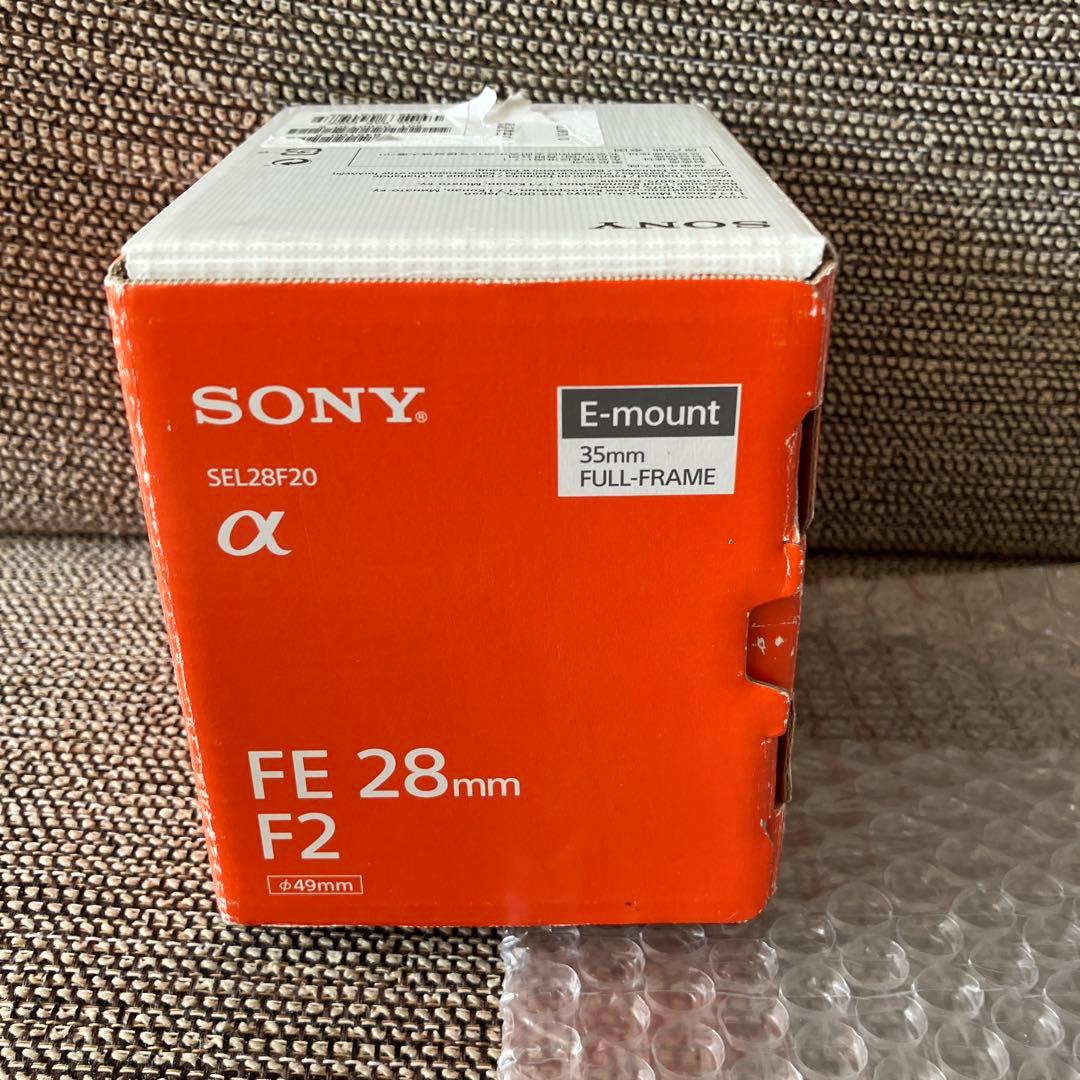 SONY FE 28mm F2 レンズ【SEL28F20】