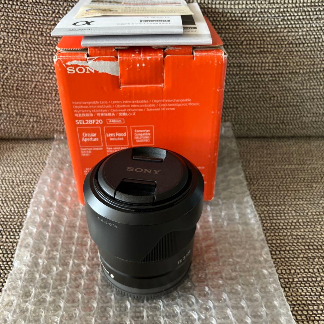 SONY FE 28mm F2 レンズ【SEL28F20】