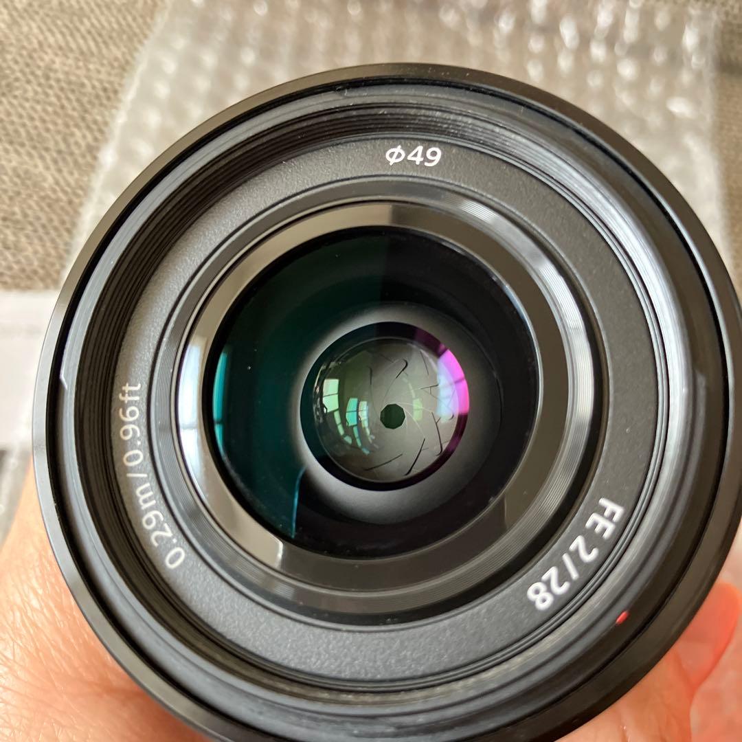 SONY FE 28mm F2 レンズ【SEL28F20】
