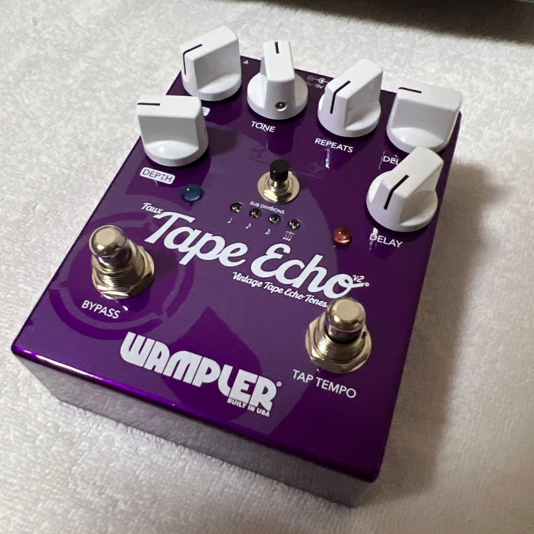 ギター Wampler faux tape echo V2