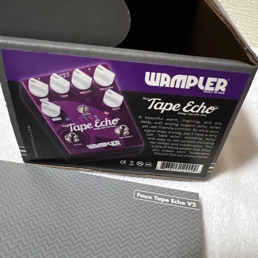 ギター Wampler faux tape echo V2