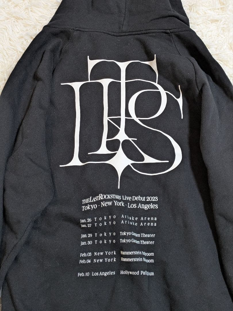 希少】THE LAST ROCKSTARS デビューライブ公式パーカー HYDE