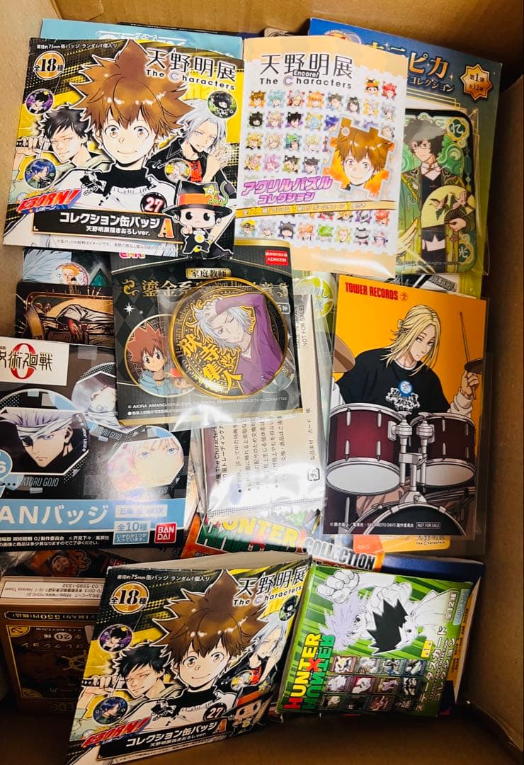 one piece ナルト 家庭教師ジャンプ　アニメキャラグッズ大量　まとめ売り