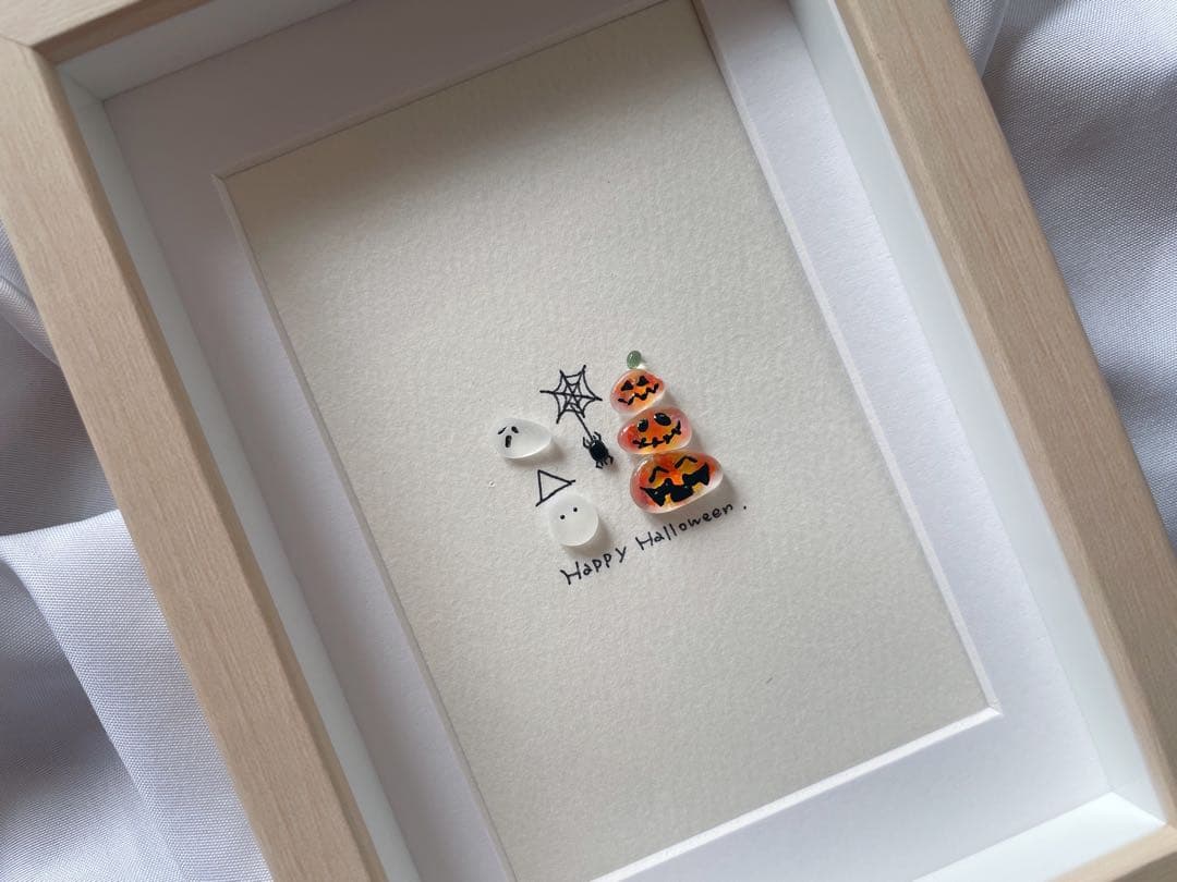 シーグラスアート　12ヶ月カレンダー　　S-212