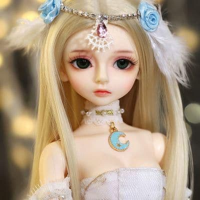 W55 bjd 1/4 ドール本体 bory　球体関節人形 ハンドメイド