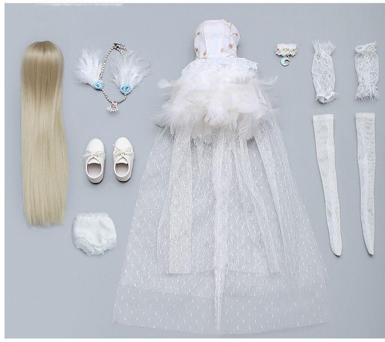 W55 bjd 1/4 ドール本体 bory　球体関節人形 ハンドメイド