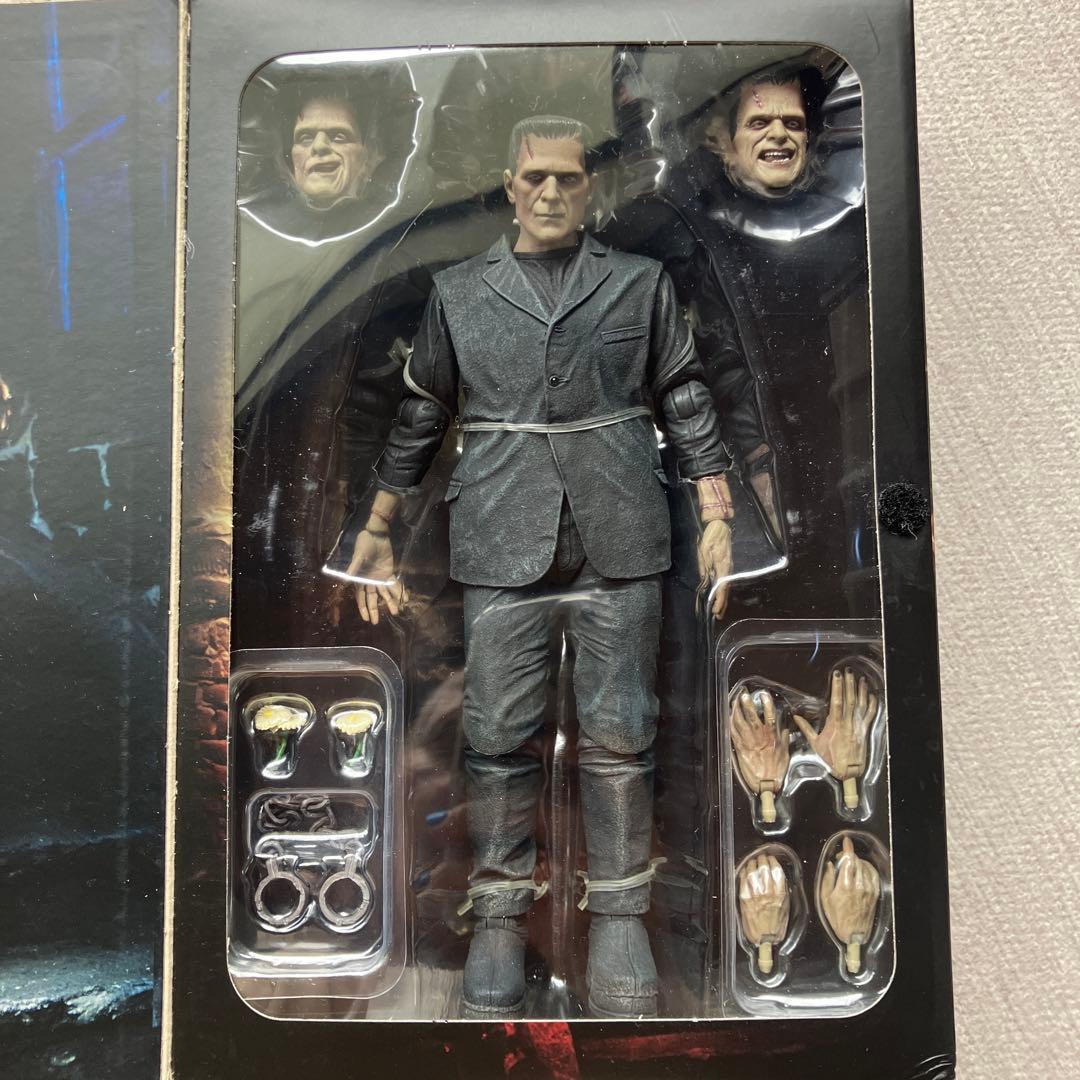 新品未使用　FRANKENSTEIN フィギュア 交換用パーツ付き　アメリカ購入