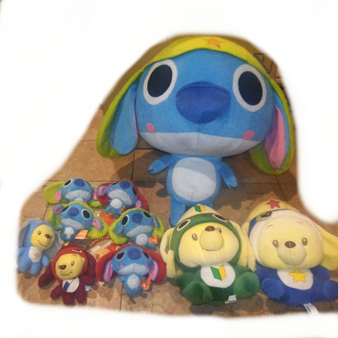 激レア★Disney コラボ★ケロロ軍曹着ぐるみぬいぐるみ★スティッチ&プーさん