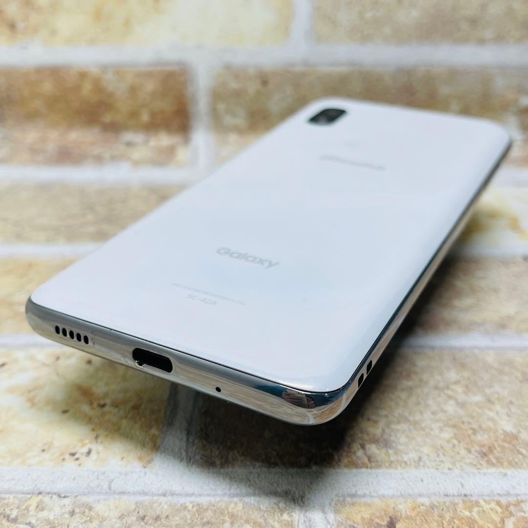 SIMフリー Galaxy A21 64GB 332 ホワイト 電池良好