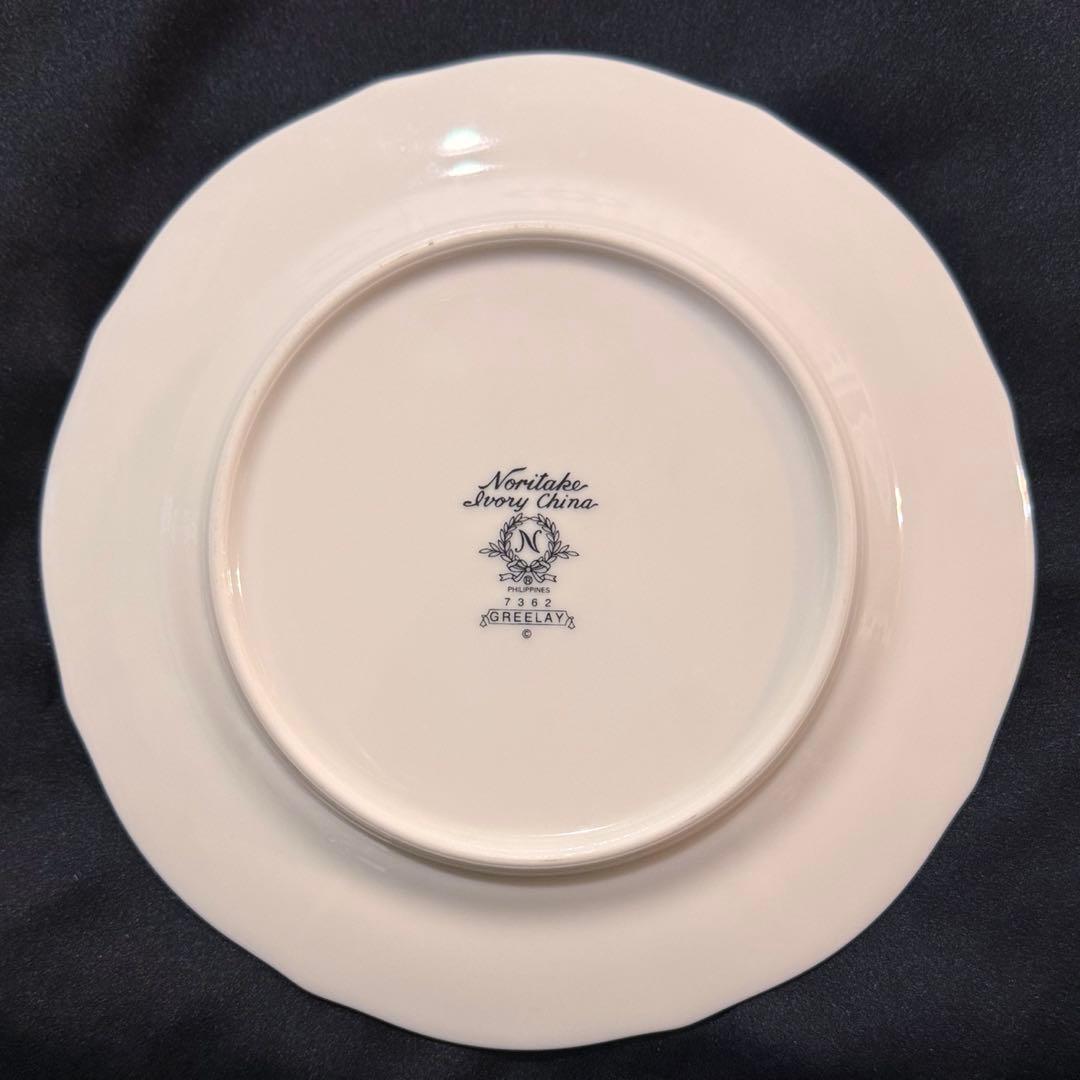 【廃盤希少未使用】ノリタケ　GREELAY　パーティセット　プレート　ケーキ皿