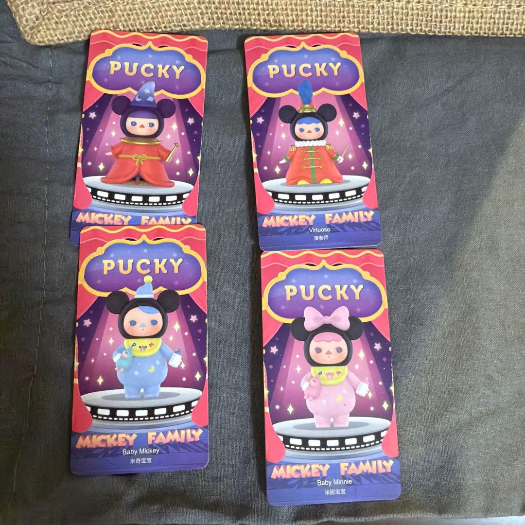 ミッキーファミリーシリーズPOPMART PUCKY MICKEY FAMILY