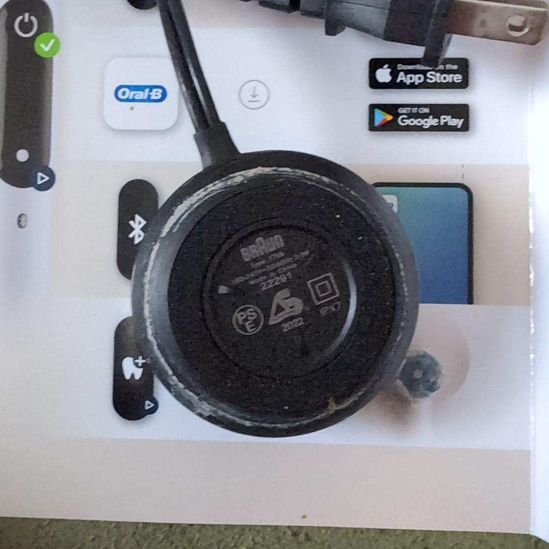 Oral−B IOM72J22BDBK-W BLACK　専用替ブラシつき