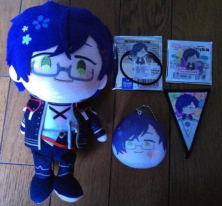 わんぱく！刀剣乱舞 明石国行 ぬいぐるみ マグネット ヘアゴム ミニガーランド