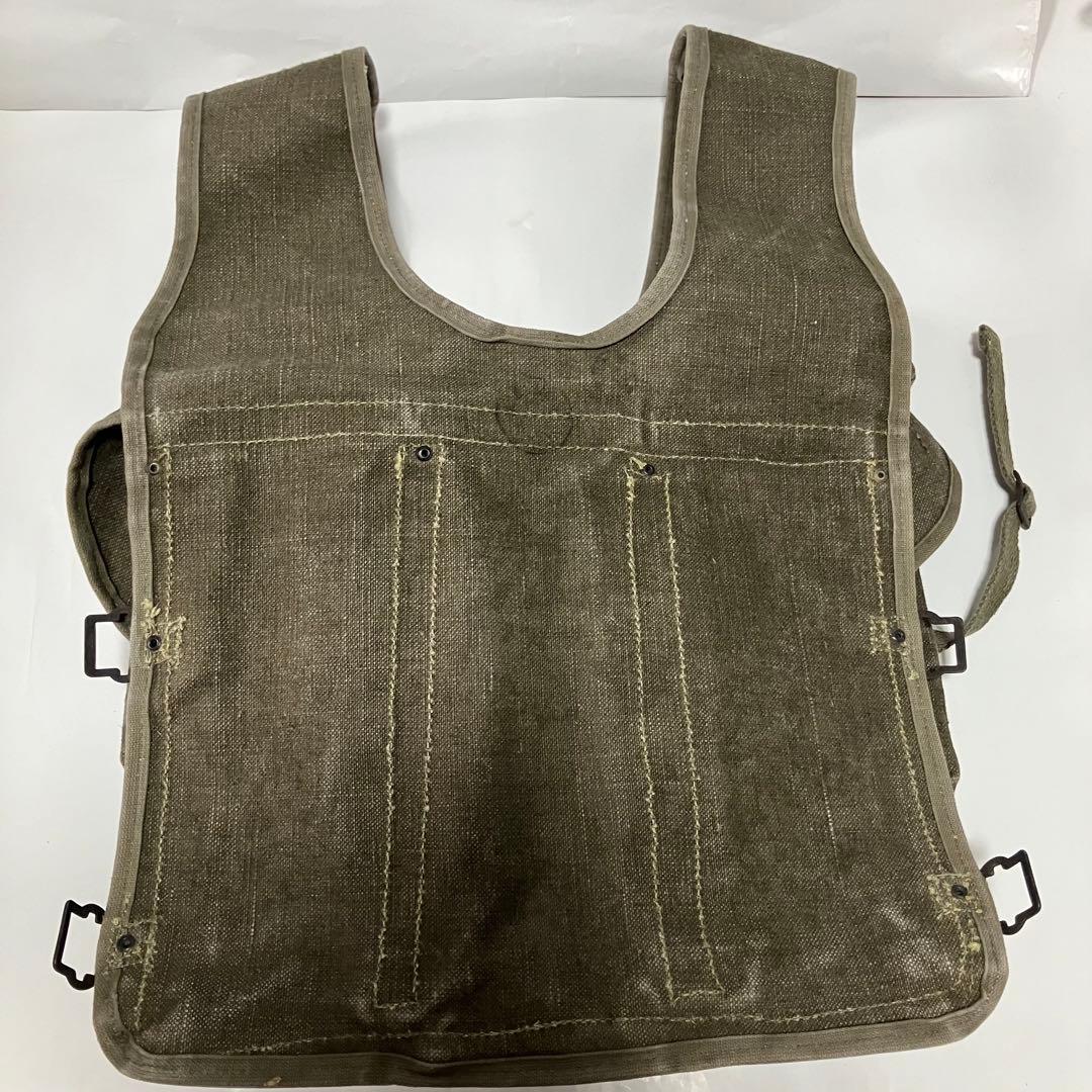 フランス軍　グレネードベスト　希少　レア　実物　50's 官給品　仏軍