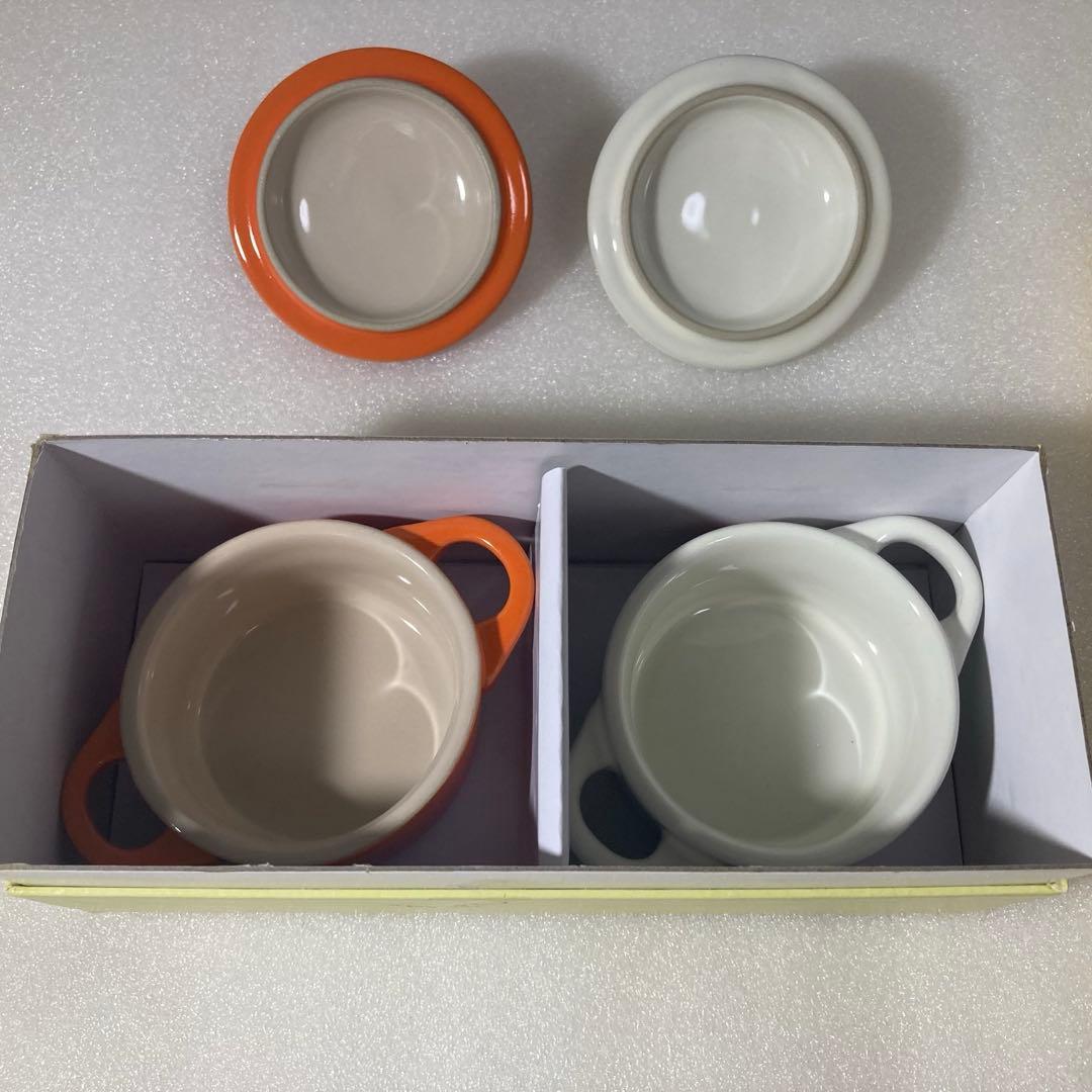 未使用品　希少　限定品　ルクルーゼ　ピーコック　プチココットセット