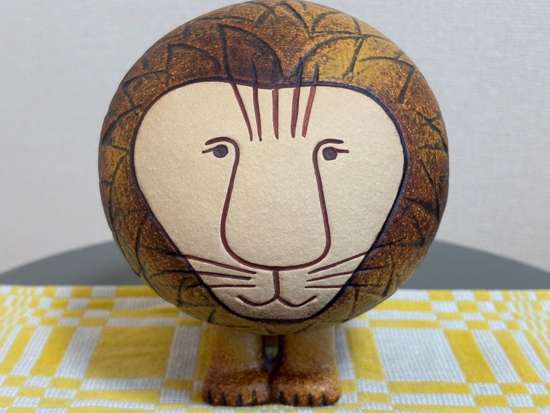 【LISA LARSON リサ・ラーソン❣️】ライオン ミディ【大】置き物 北欧