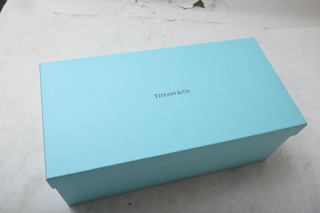 新品未使用 ティファニー Tiffany プラチナブルーバンド カップソーサー