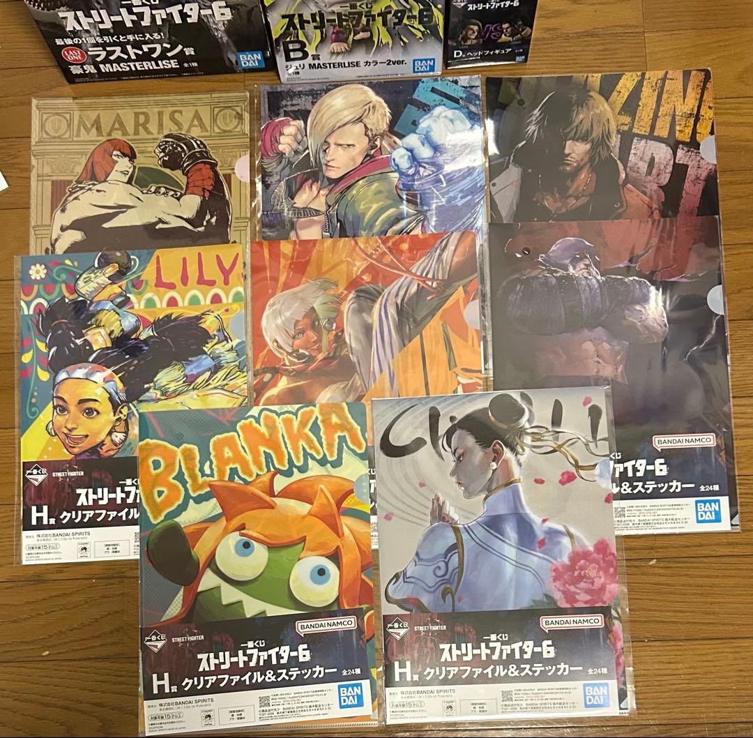 一番くじ ストリートファイター　B賞 ジュリ ラストワン 豪鬼　D賞　ジェイミー