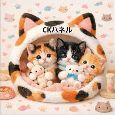 オーダー用猫ちゃんパネルサンプルページ 七