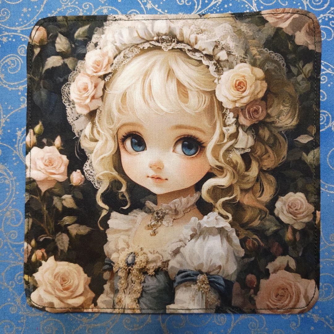 ★CHIYO★　ハンカチ　女の子&ワンコさん柄　20枚