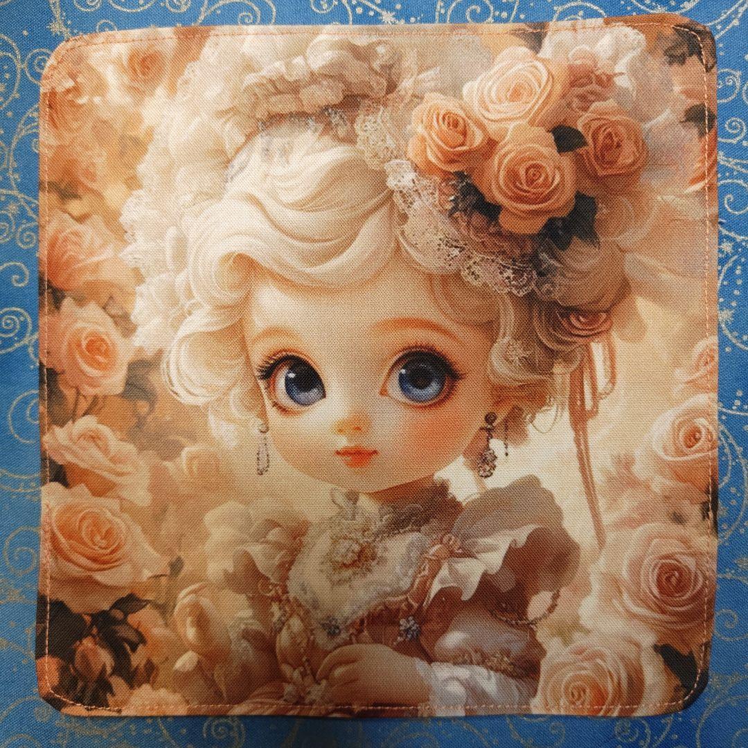 ★CHIYO★　ハンカチ　女の子&ワンコさん柄　20枚