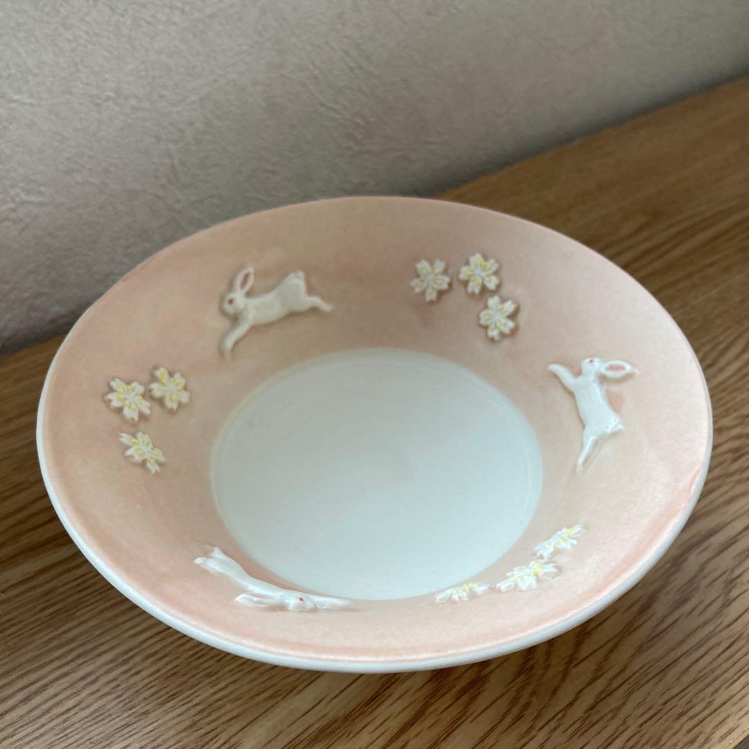 佐々木忍 うさぎ ボウル 鉢