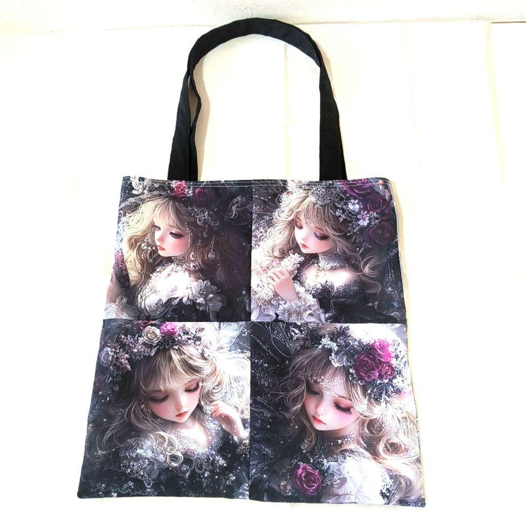 あしべ☆様】ハンドメイドオーダー★女の子パネル★フラットトート　4点