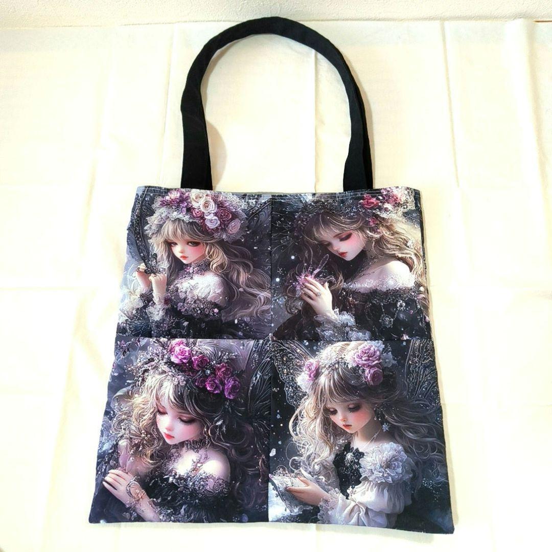 あしべ☆様】ハンドメイドオーダー★女の子パネル★フラットトート　4点