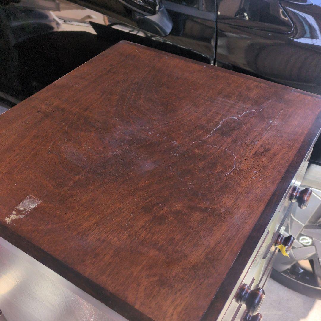 ダークブラウン 8段チェスト