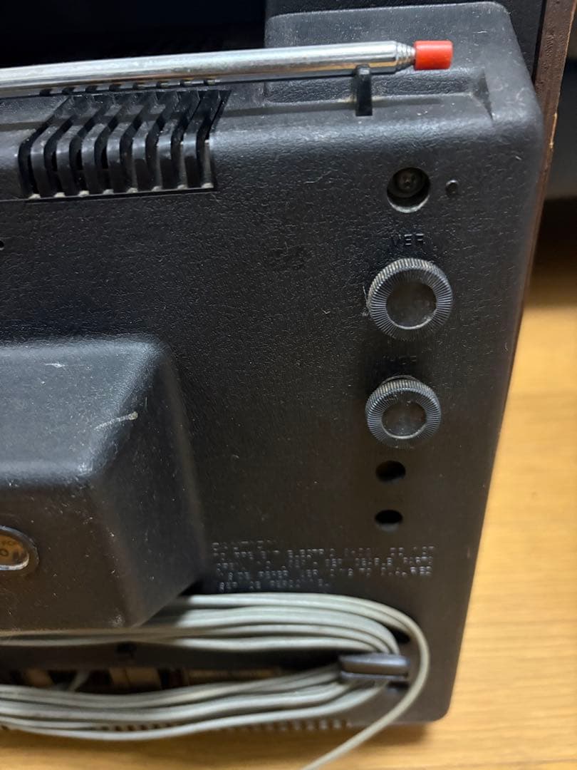 SONY製木製ブラウン管テレビ(TVC-340) 昭和レトロ家電 骨董品