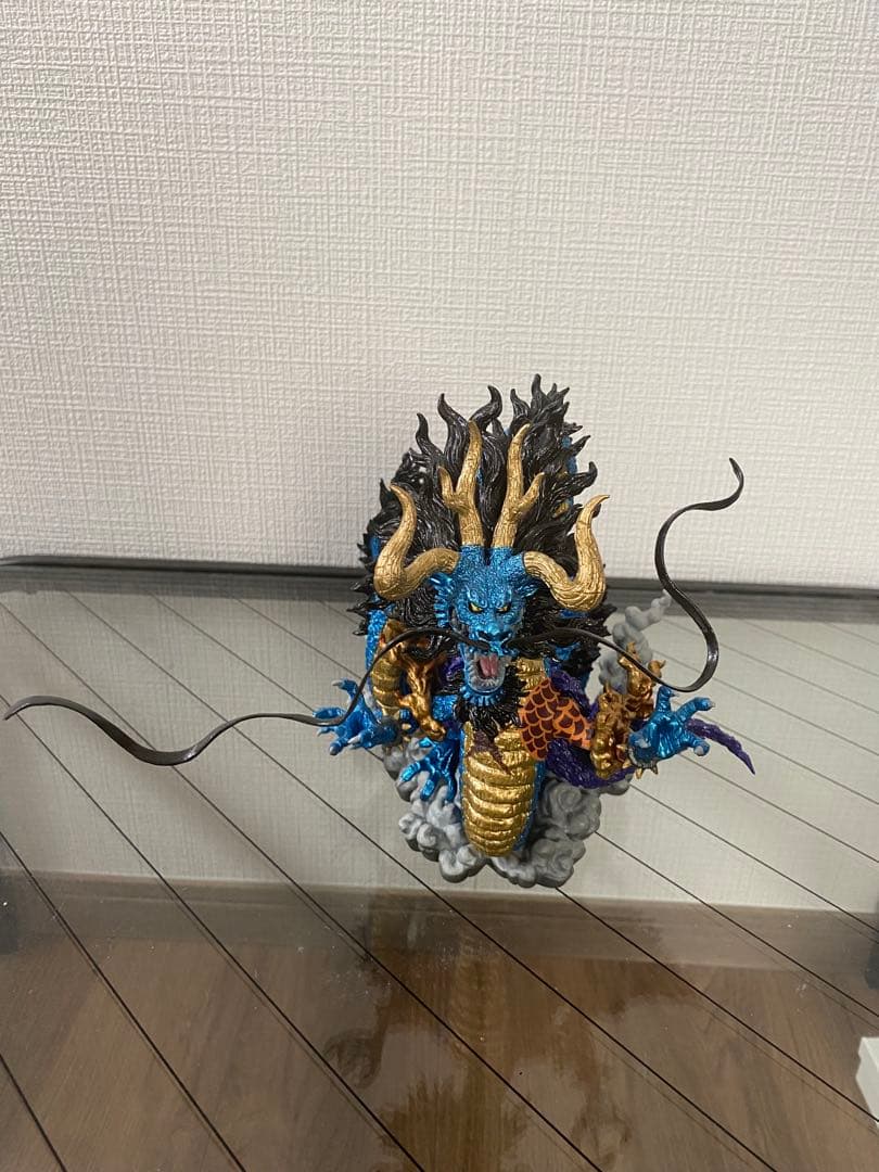 一番くじ　ワンピースEX ラストワン賞　カイドウ　魂豪示像メタリックカラーver