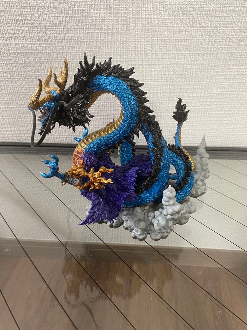 一番くじ　ワンピースEX ラストワン賞　カイドウ　魂豪示像メタリックカラーver