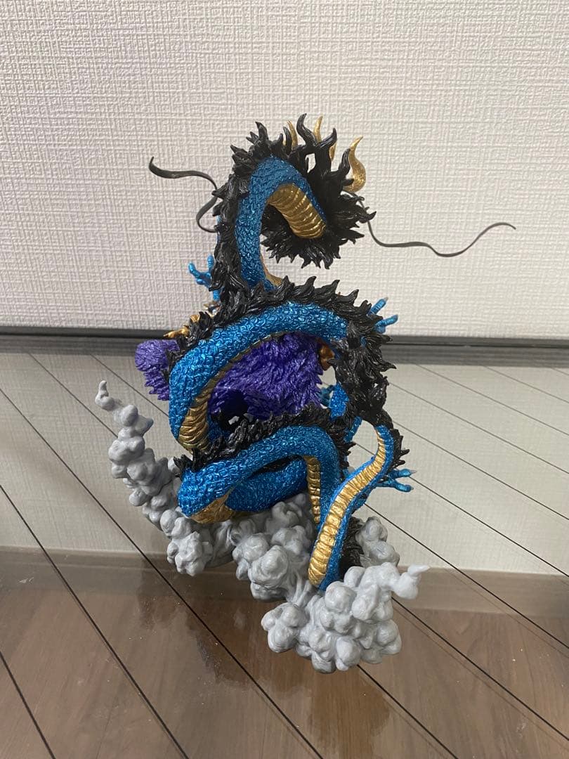 一番くじ　ワンピースEX ラストワン賞　カイドウ　魂豪示像メタリックカラーver