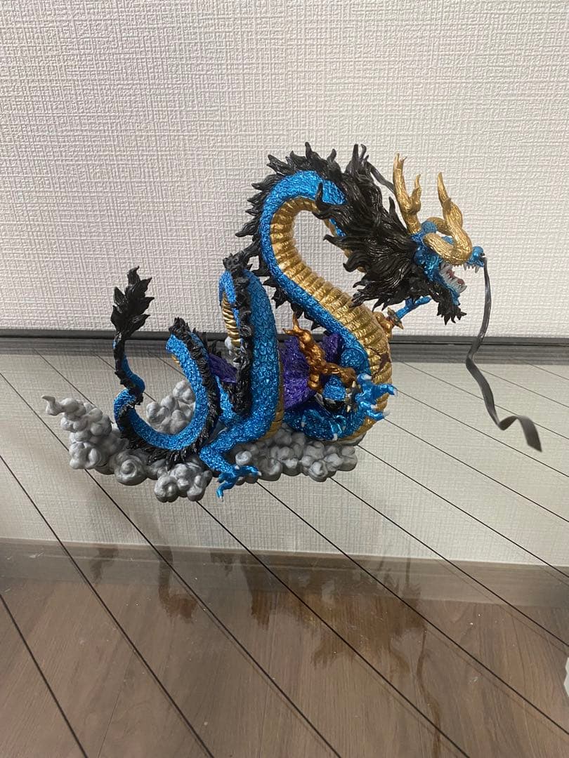 一番くじ　ワンピースEX ラストワン賞　カイドウ　魂豪示像メタリックカラーver