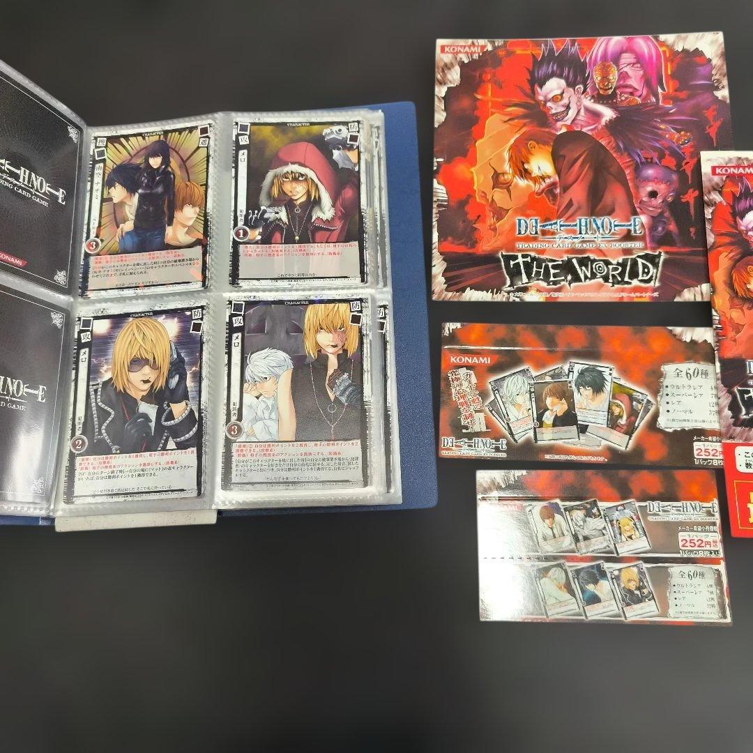 DEATHNOTE　トレカ　カード　デスノート　コンプ 廃盤　検　ウエハース