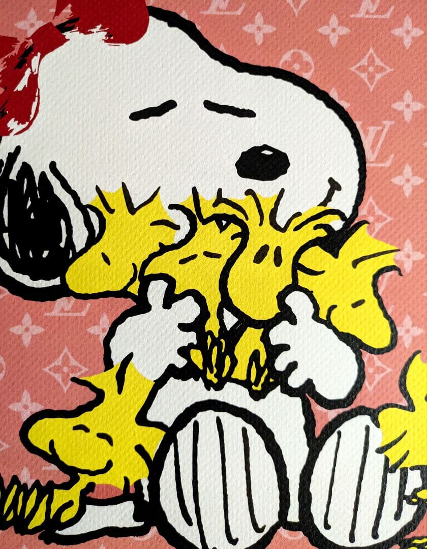 【なるみ】【額装セット】【DEATH NYC】Snoopy