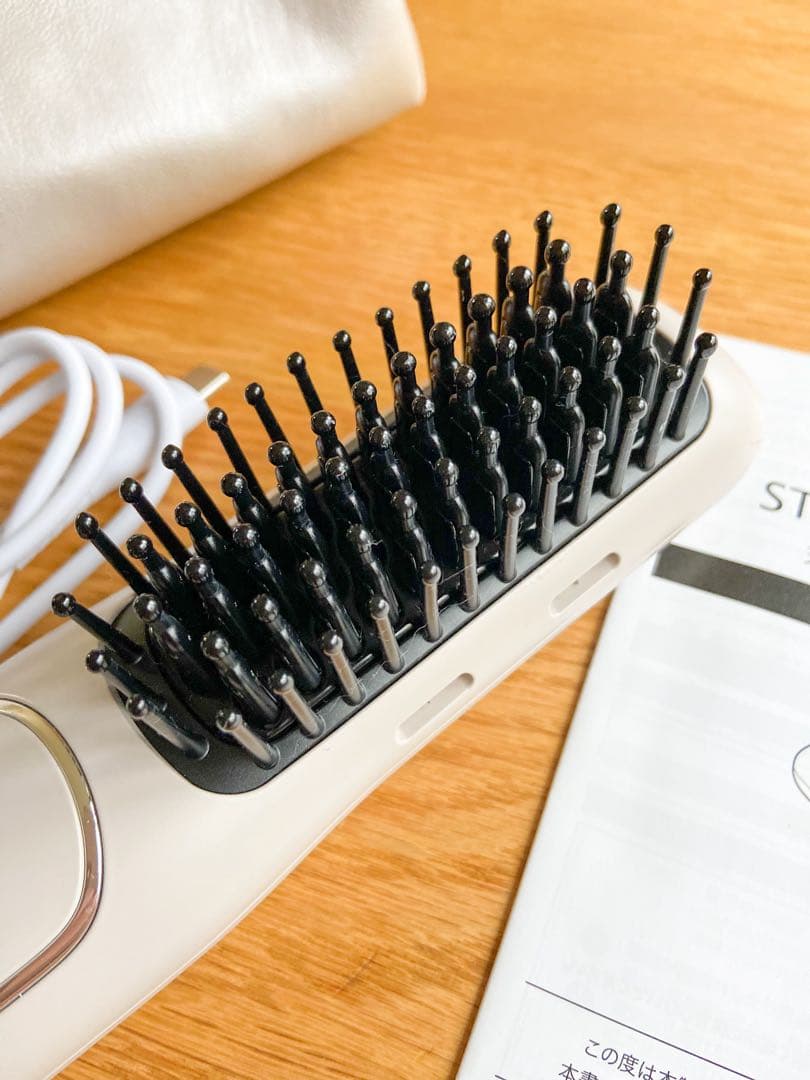 【値下げ】FESTINO ストレートブラシアイロン 220℃