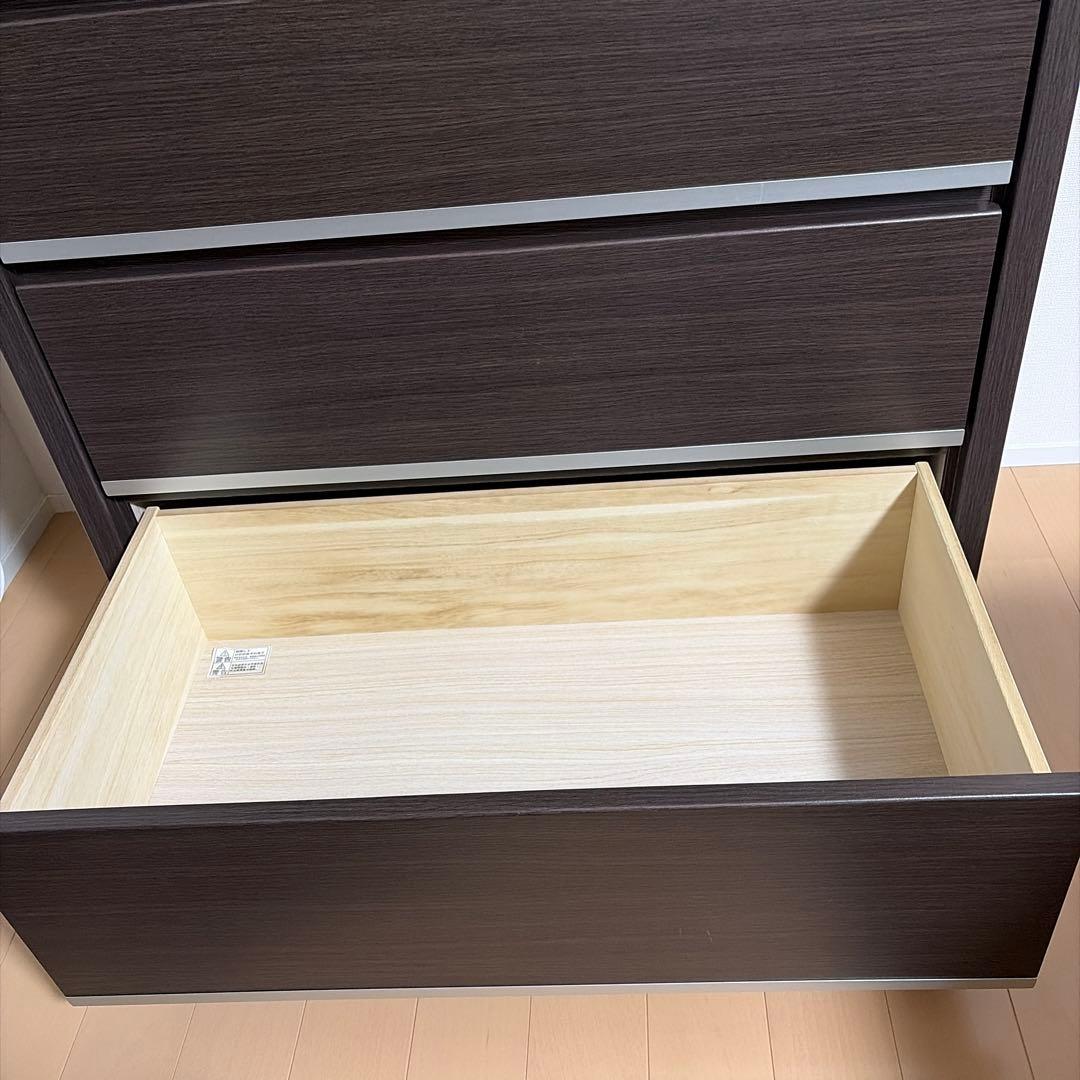 【送料込】ニトリ ハイチェスト フラビア3