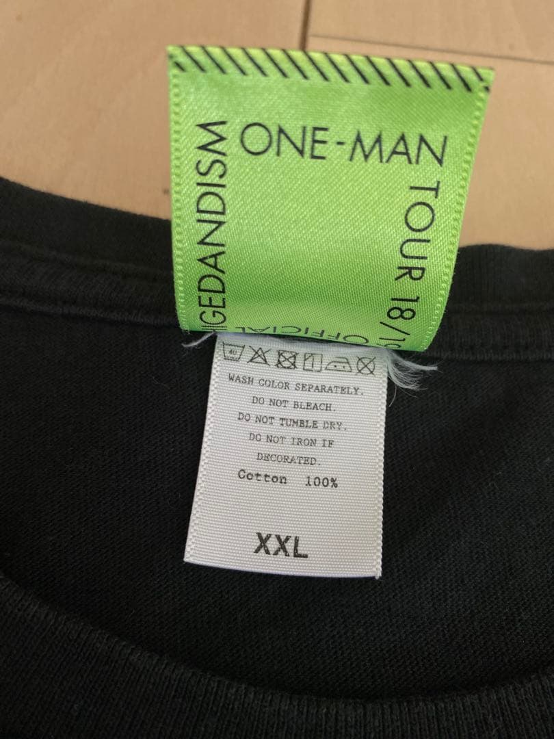 髭男 ビッグTシャツ one-man tour 18/19 グッズ