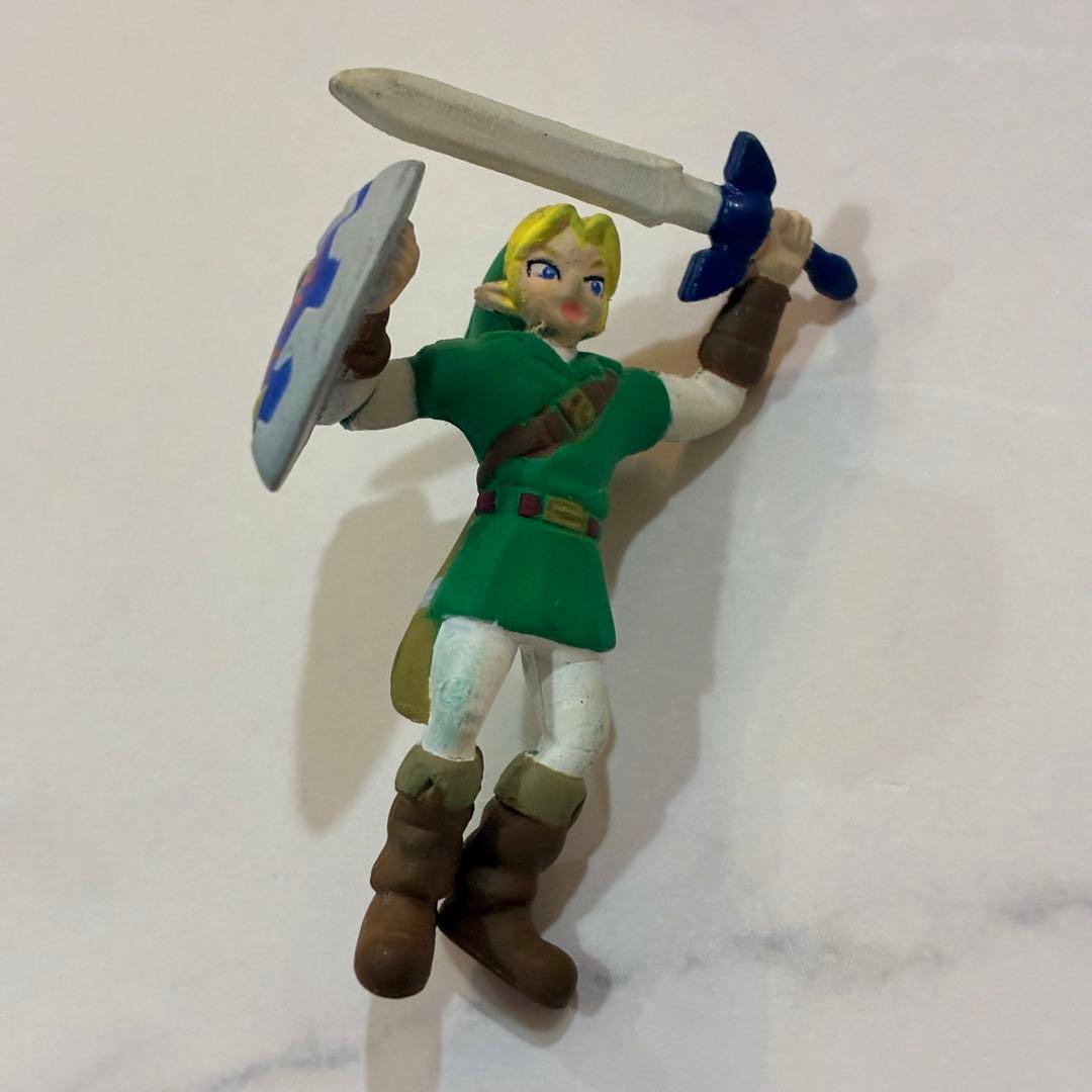 ゼルダの伝説 時のオカリナ モーファ リンク フィギュア レトロ