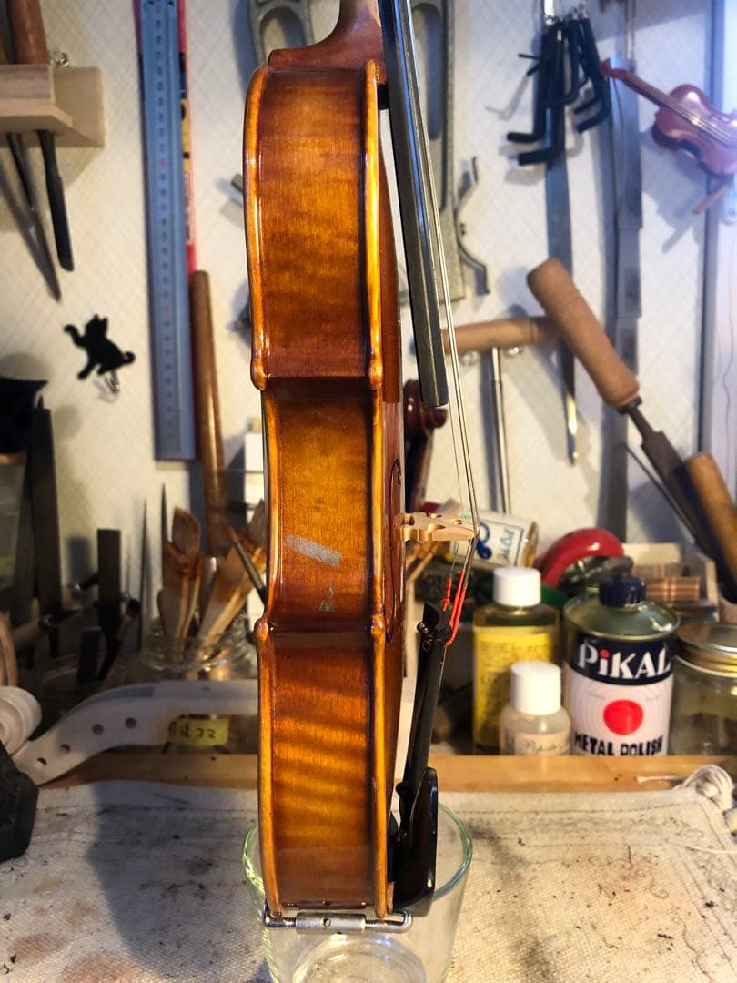 【駒&魂柱調整済】Suzuki分数バイオリンNo300 1/10 1999