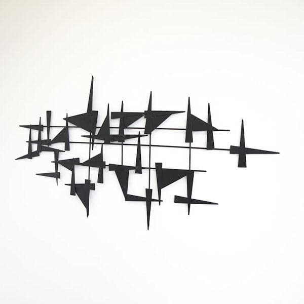 アイアンウォールアート トライアングル 壁飾り アートパネル プレート（63）